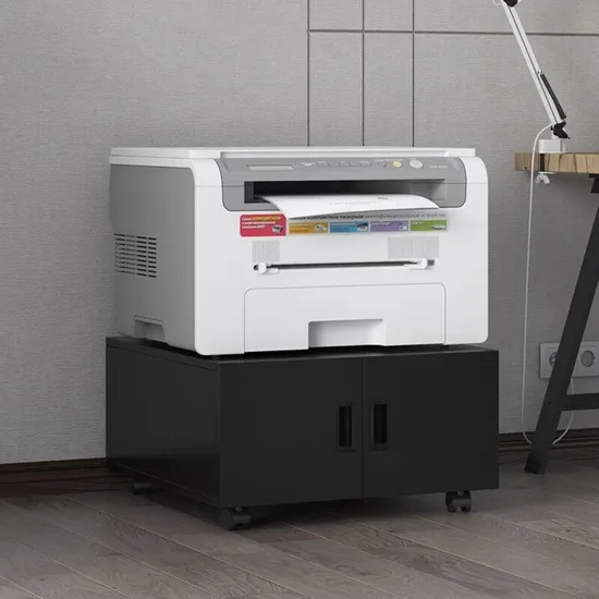 Home Office Steel Metal 2 Drawer Mobile File Cabinet