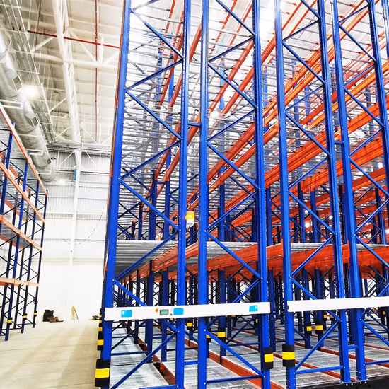 Estantería móvil sin rieles impulsada por motor con sistema de almacenamiento compacto de alta resistencia